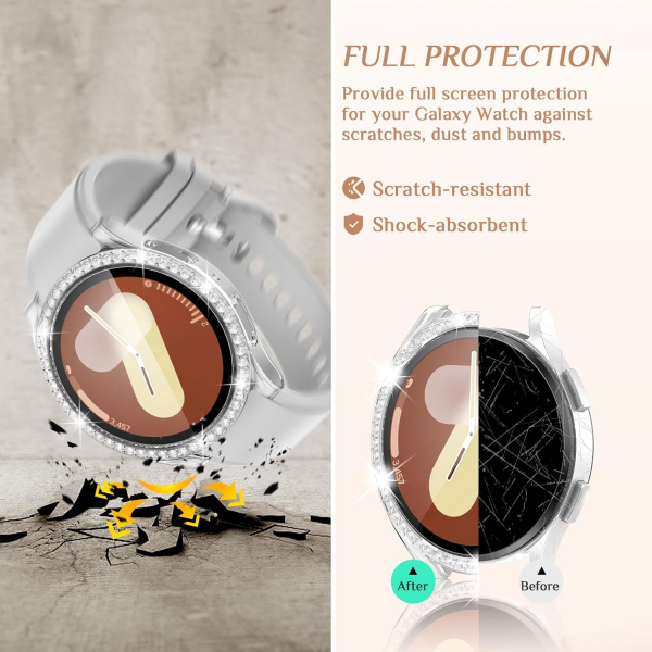 Goton Galaxy Watch 7 44mm Bumper Klf-Clear
