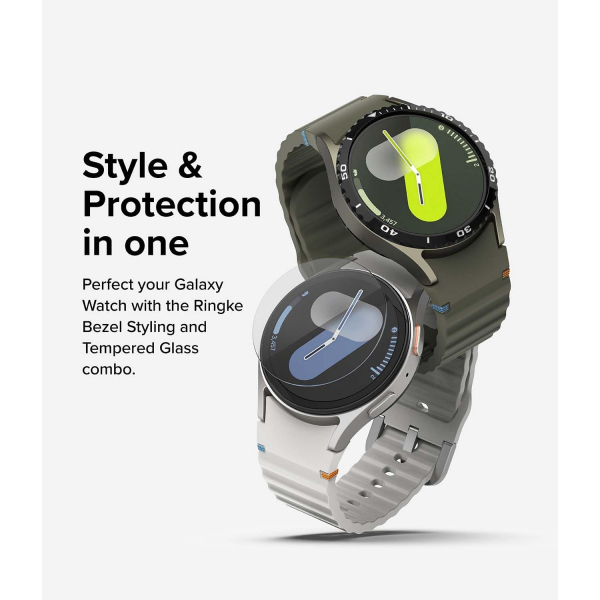 Rin gke Galaxy Watch 7 Ekran Koruyucu(44mm)-Black