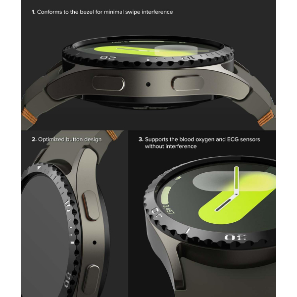 Rin gke Galaxy Watch 7 Ekran Koruyucu(44mm)-Silver 2