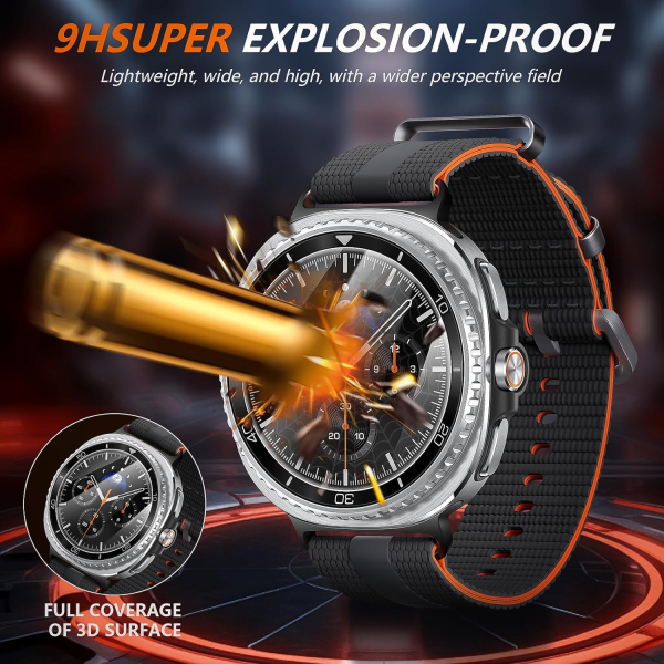 Suoman Galaxy Watch 8 46mm Ekran Koruyucu(4 Adet)
