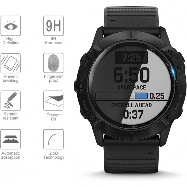 Suoman Privacy Garmin Fenix 6X Pro Ekran Koruyucu