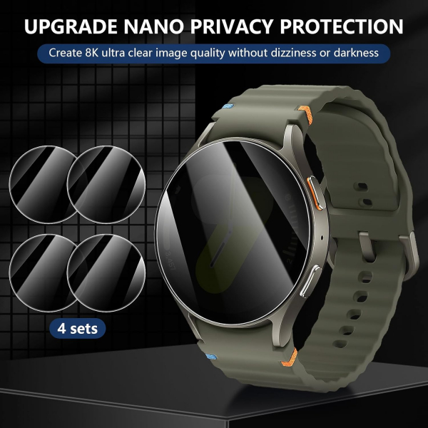 Suoman Privacy Galaxy Watch 7/6 Ekran Koruyucu(44mm)