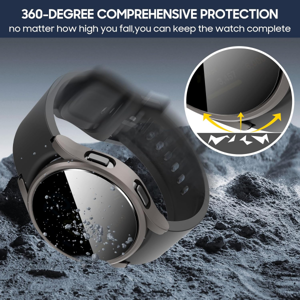 Suoman Galaxy Watch FE 40mm Bumper Klf-Black Blue Silver Grey Clear