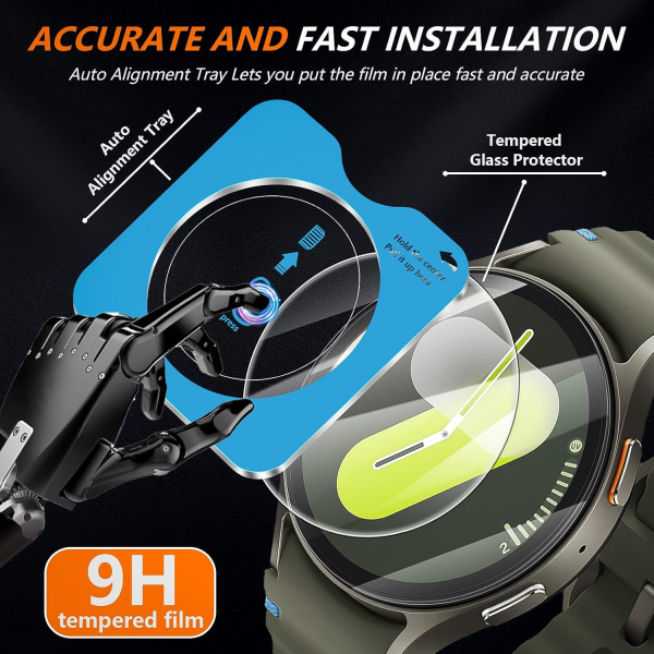 Suoman Galaxy Watch 7 Cam Ekran Koruyucu (44mm)