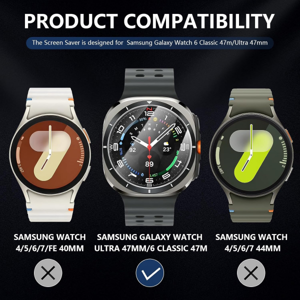 Suoman Galaxy Watch Ultra Ekran Koruyucu (47mm)