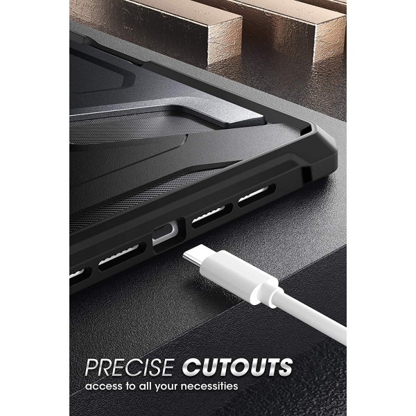 SUPCASE Apple iPad UB PRO Serisi Klf (10.2 in)(7.Nesil)-Black