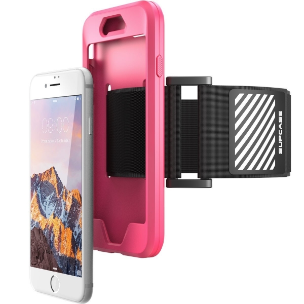 Supcase Apple iPhone 7 Ko�u Kol Band�-Pink