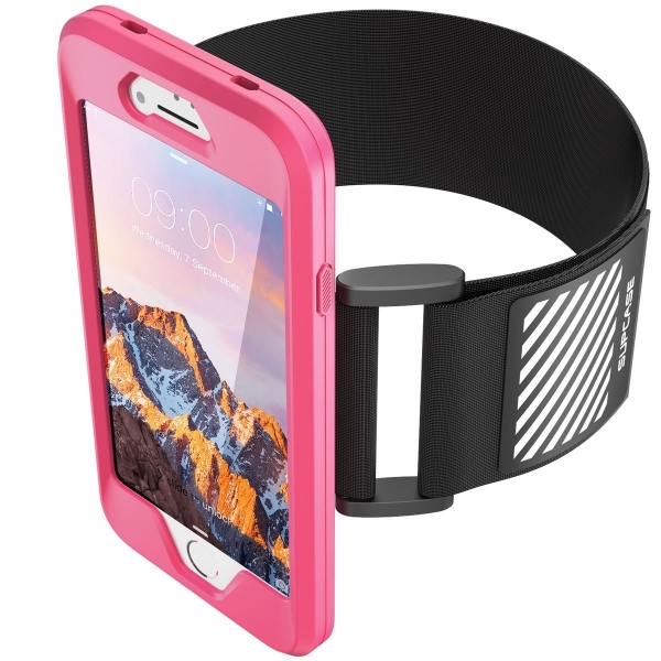 Supcase Apple iPhone 7 Ko�u Kol Band�-Pink