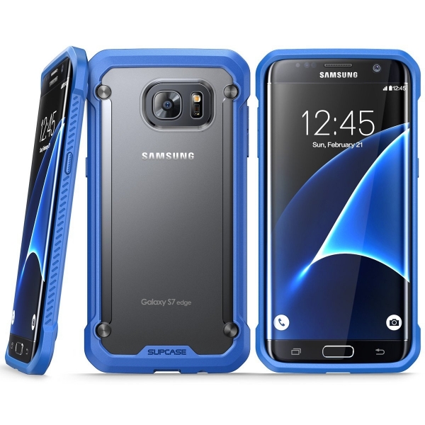 Supcase Samsung Galaxy S7 Edge Hybrid Beetle Serisi Klf-Frost-Blue