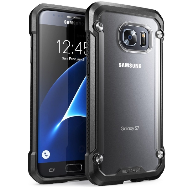 Supcase Samsung Galaxy S7 Hybrid Beetle Serisi Klf-Frost-Black