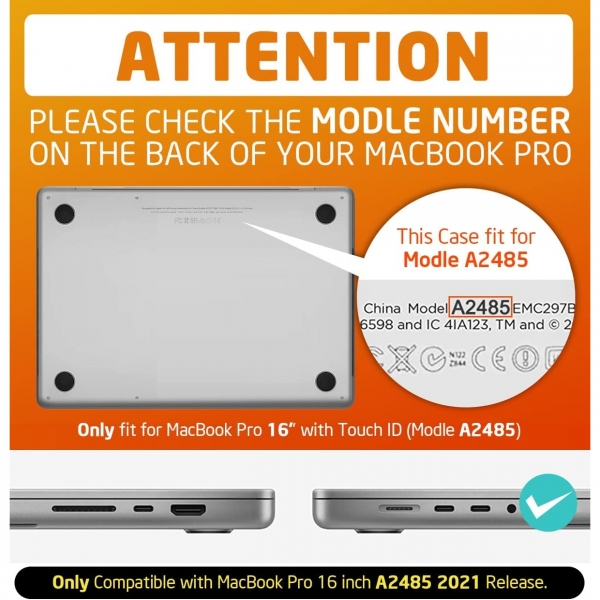 Supcase UBP MacBook Pro KickStandl Klf (16 in)
