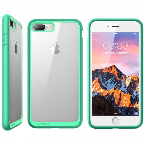 Supcase iPhone 7 Plus Unicorn Beetle effaf Bumper Klf-Green