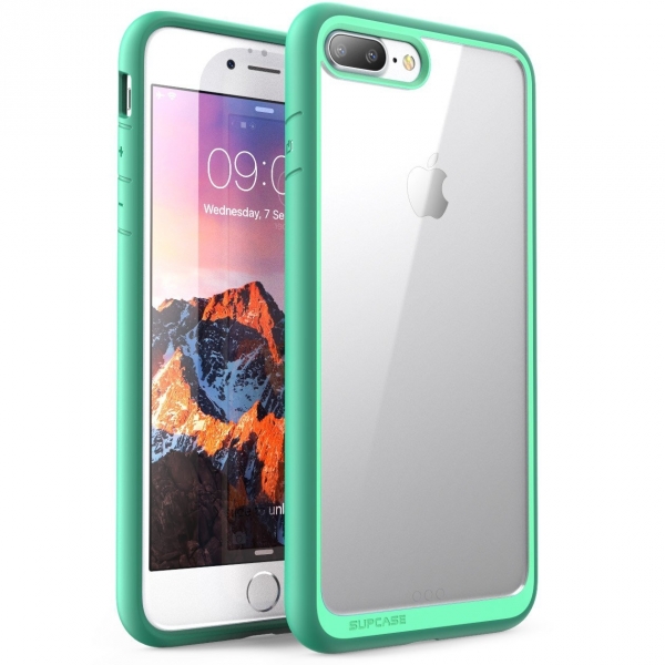 Supcase iPhone 7 Plus Unicorn Beetle effaf Bumper Klf-Green