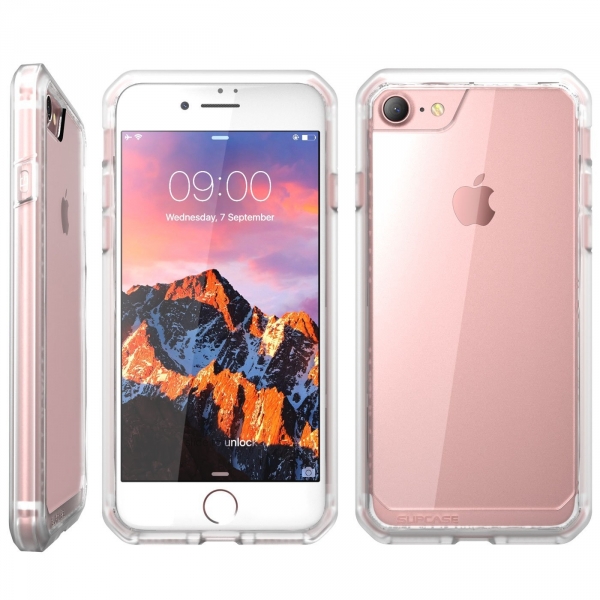 Supcase iPhone 7 Unicorn Beetle Serisi Hybrid effaf Klf-Frost