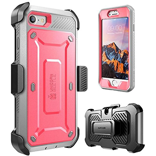 Supcase iPhone SE Unicorn Unicorn Beetle Pro Serisi Klf (2.Nesil)-Pink