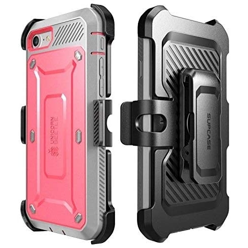 Supcase iPhone SE Unicorn Unicorn Beetle Pro Serisi Klf (2.Nesil)-Pink