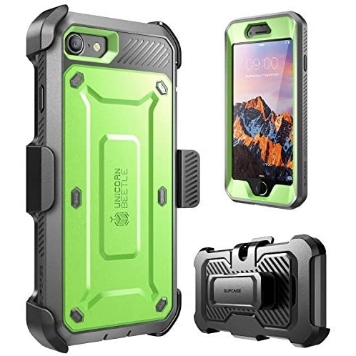 Supcase iPhone SE Unicorn Unicorn Beetle Pro Serisi Klf (2.Nesil)-Green