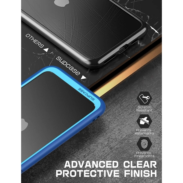 Supcase iPhone SE Unicorn Beetle Style Serisi Klf (2.Nesil)-Blue