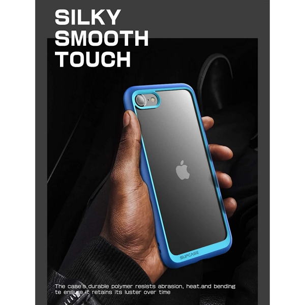 Supcase iPhone SE Unicorn Beetle Style Serisi Klf (2.Nesil)-Blue