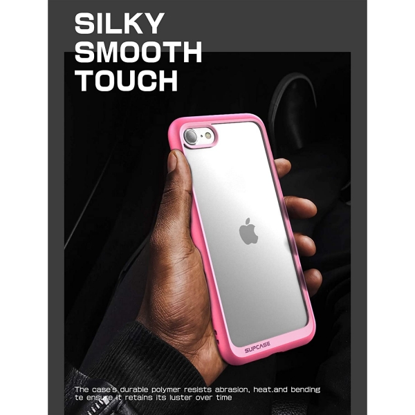Supcase iPhone SE Unicorn Beetle Style Serisi Klf (2.Nesil)-Pink