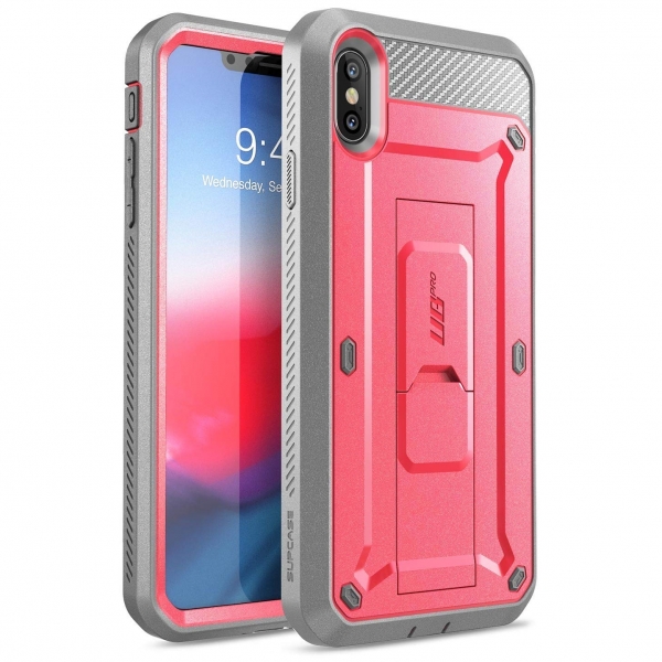 Supcase iPhone XS Max Unicorn Beetle Pro Serisi Klf-Pink