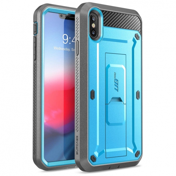 Supcase iPhone XS Max Unicorn Beetle Pro Serisi Klf-Blue