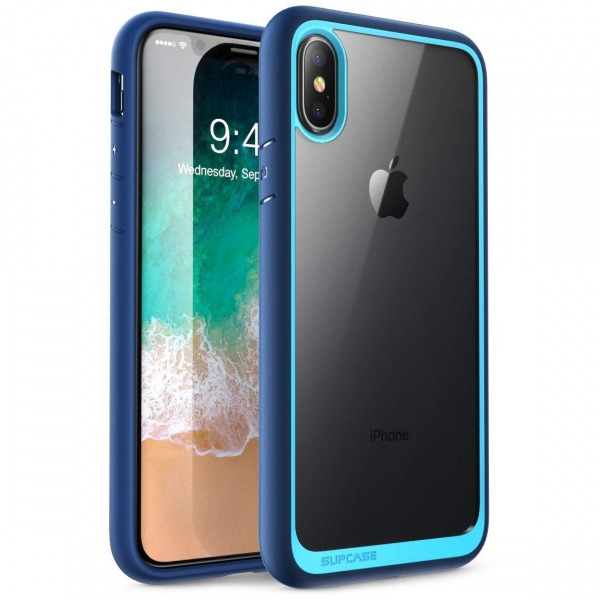 Supcase iPhone XS Max Unicorn Beetle Style Klf-Blue