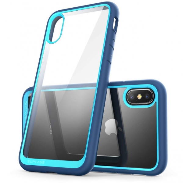 Supcase iPhone XS Max Unicorn Beetle Style Klf-Blue