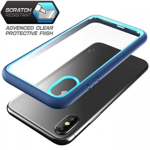 Supcase iPhone XS Max Unicorn Beetle Style Klf-Blue