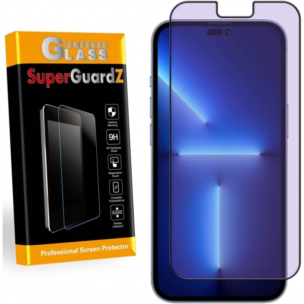 SuperGuardZ iPhone 14 Pro Max Anti Mavi Ik Ekran Koruyucu