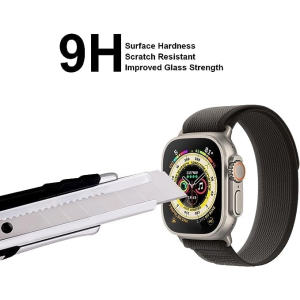 Supershieldz Apple Watch Ultra 2.Nesil Ekran Koruyucu (49mm)(2 Adet)