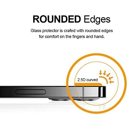 Supershieldz Apple iPhone 12 Temperli Cam Ekran Koruyucu (3 Adet)