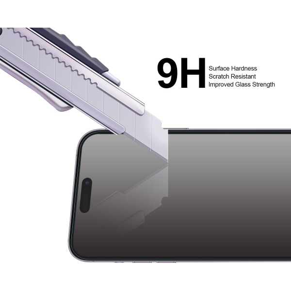 Supershieldz Apple iPhone 15 Plus Temperli Cam Ekran Koruyucu (2 Adet)
