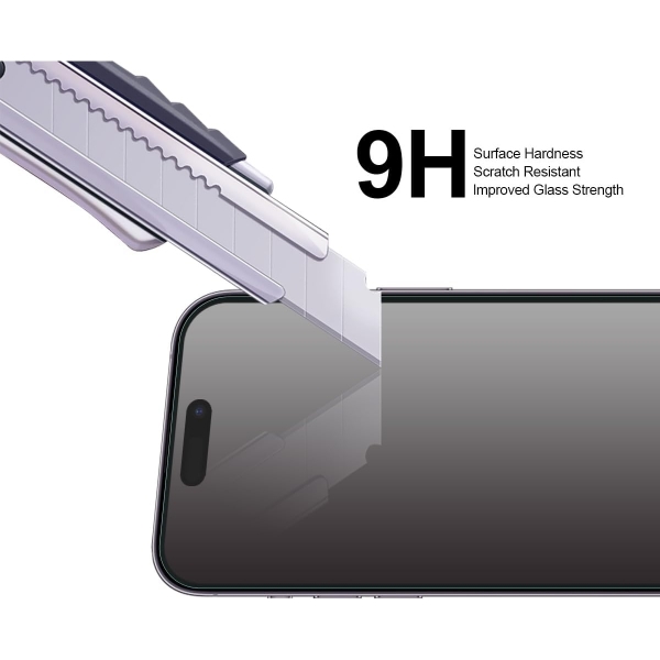Supershieldz Apple iPhone 15 Temperli Mat Ekran Koruyucu (2 Adet)