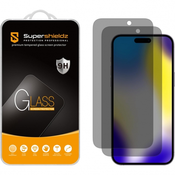 Supershieldz Apple iPhone 15 Pro Max Privacy Cam Ekran Koruyucu (2 Adet)