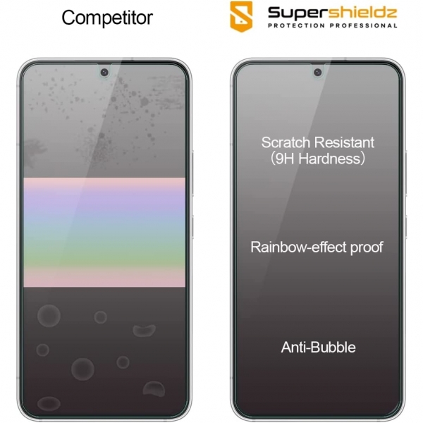 Supershieldz Galaxy S23 Temperli Cam Ekran Koruyucu (3 Adet)