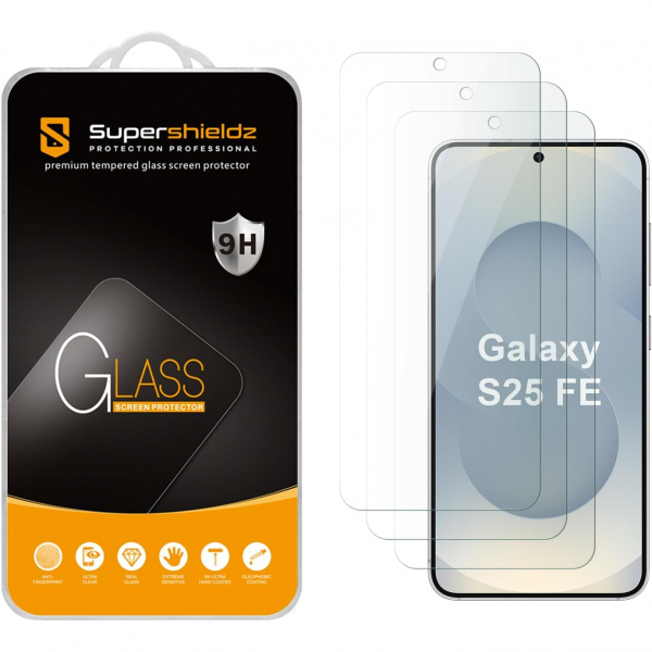 Supershieldz Galaxy S25 FE Ekran Koruyucu(3 Adet)