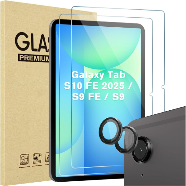 ProCase Galaxy Tab S10 FE Ekran ve Kamera Koruyucu -Gray