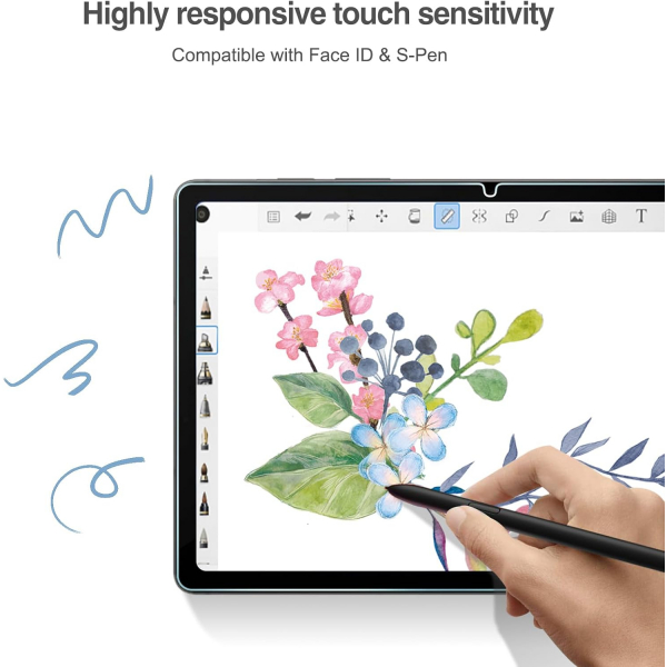 ProCase Galaxy Tab S10 FE Ekran ve Kamera Koruyucu -Gray