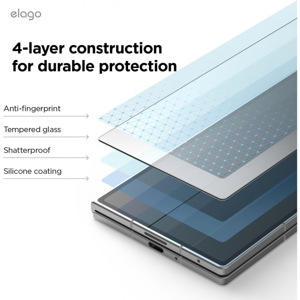 elago Galaxy Z Fold 7 Ekran Koruyucu (2 Adet)