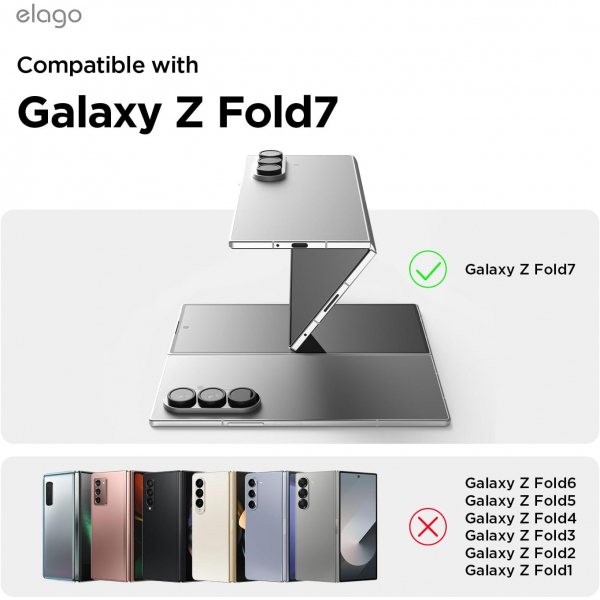 elago Galaxy Z Fold 7 Ekran Koruyucu (2 Adet)