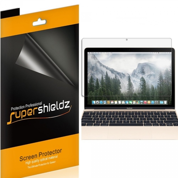 Supershieldz MacBook 12 in Ekran Koruyucu Film (3 Adet)