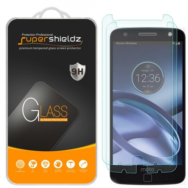 Supershieldz Motorola Moto Z Temperli Cam Ekran Koruyucu (2 Adet)