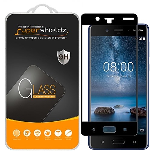 Supershieldz Nokia 8 Temperli Cam Ekran Koruyucu (2 Adet)