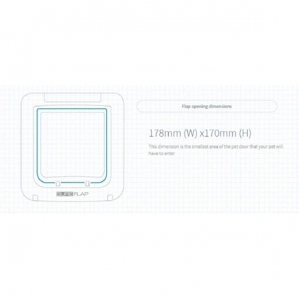 SureFlap Microchip Akll Otomatik Kpek Kaps-Brown