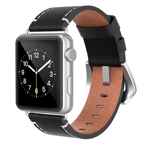 Swees Apple Watch Deri Kay (42mm)-Black