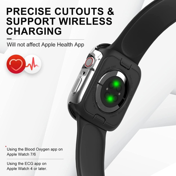 SwitchEasy Apple Watch 8 45mm Bumper Klf -Red