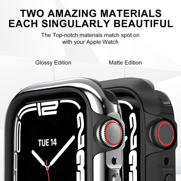 SwitchEasy Apple Watch 8 45mm Bumper Klf -Red