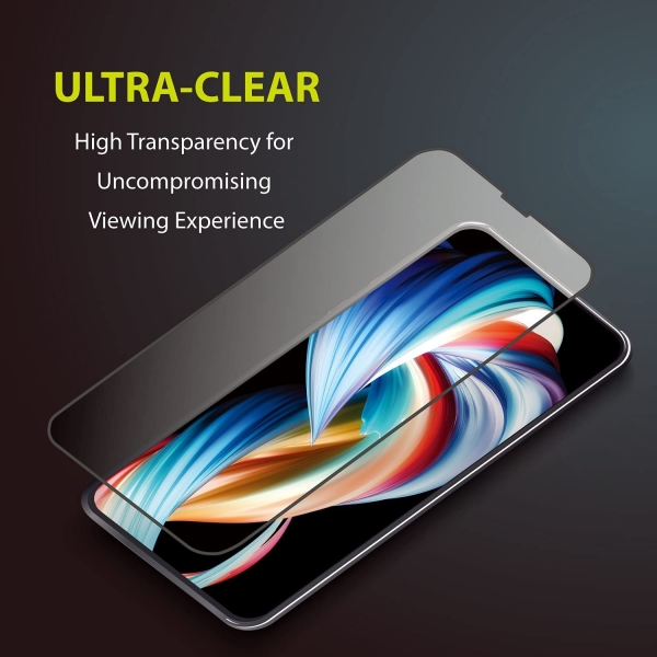 SwitchEasy Glass Pro Serisi iPhone 13 Pro Max Temperli Cam Ekran Koruyucu 