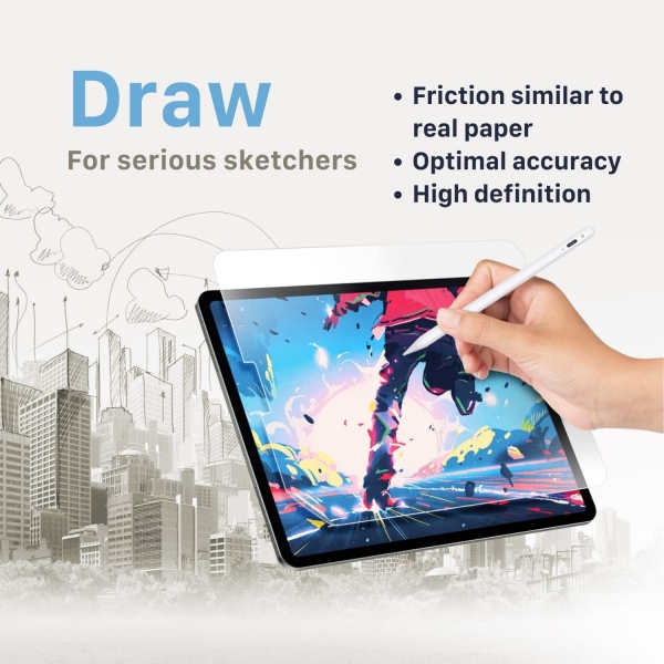 SwitchEasy Like Paper Serisi iPad Pro Ekran Koruyucu (11 in)